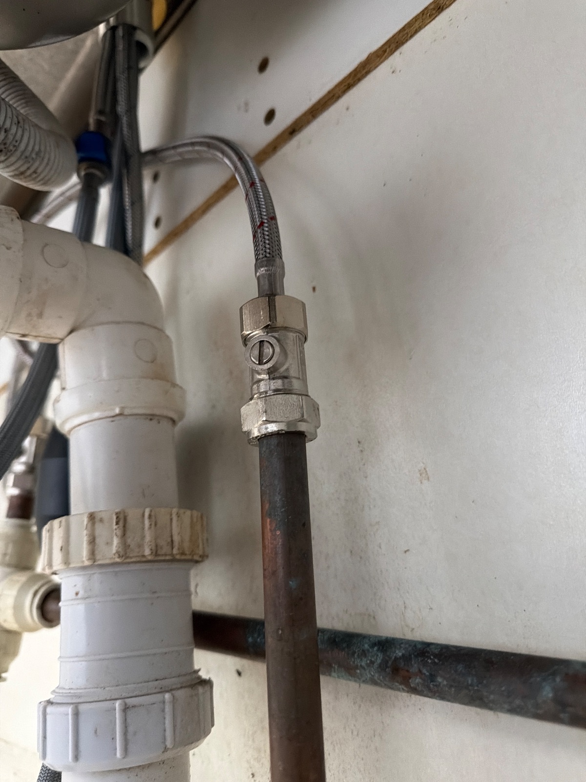leak on tap connections near Waskerley Road, Washington — PK Plumbing