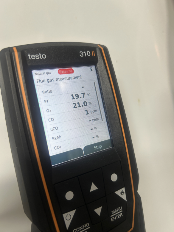 E 1 error on Boiler Baxi Combi, fixed fault and tested boiler. near Victoria Terrace, Whitley Bay — PK Plumbing
